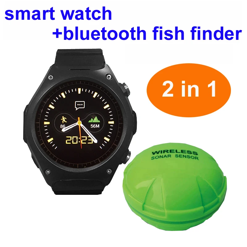 

KDR 120FT 36M Range Sonar Fish Finder Watch Type Wireless Fish finder Portable W Fishing Sounder Fishing Tackle FO183
