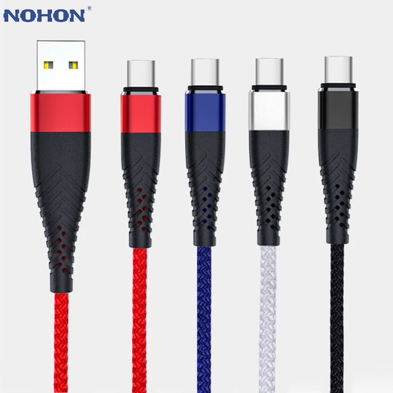 

20CM 1M 2M 3M Data USB Charger Charge Type-c Cable for Samsung galaxy S8 S9 Plus Note 9 Huawei Xiaomi mi 8 Origin long Wire Cord