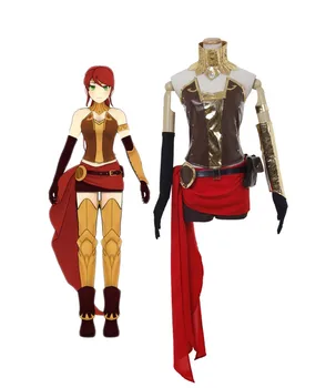 

RWBY Pyrrha Nikos Cosplay Costume Custom Made Any Size for Boys Girls Halloween Party Cosplay
