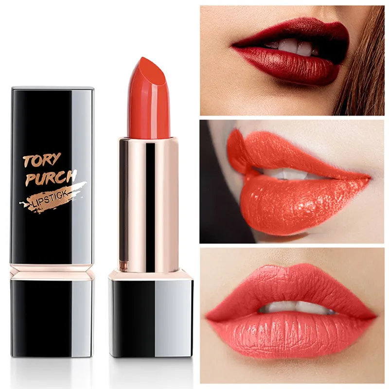 

Cosmetics Lipsticks Long Lasting Moisturizing Waterproof Make up Lips Lipstick Batom Maquiagem Profissional Completa