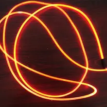 2 мм твердое ядро сторона свечение волоконно-оптический светильник Кабель Сторона оптическое волокно, излучение светильник ing