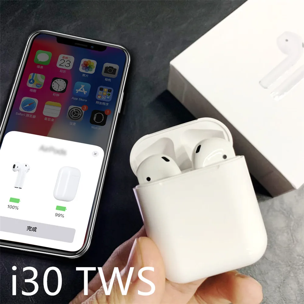 i30 tws Оригинальные  Bluetooth  беспроводные наушники Pop Up i30 tws Original Bluetooth wireless - характеристики