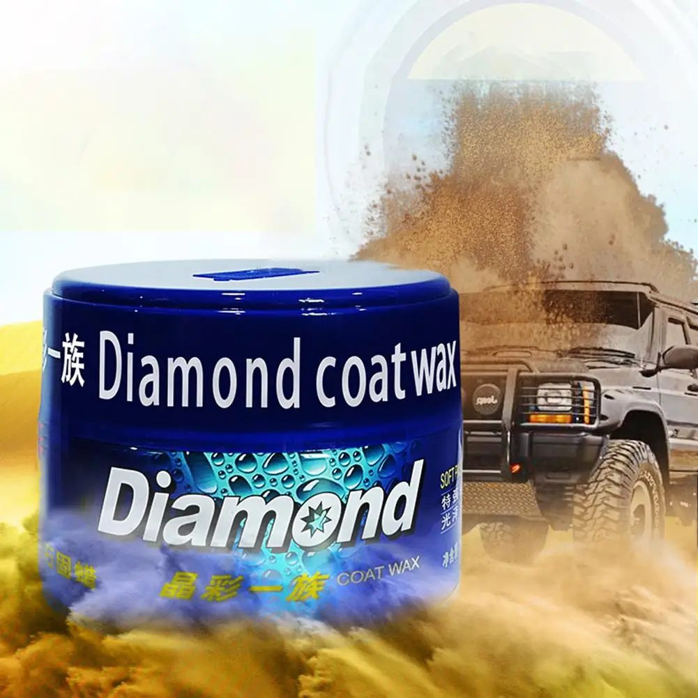 Carnauba Car Wax 300g Crystal Hard Wax Crystal Plating Set Hard Glossy Paint Care Coating Tiny Scratch Repair car wax