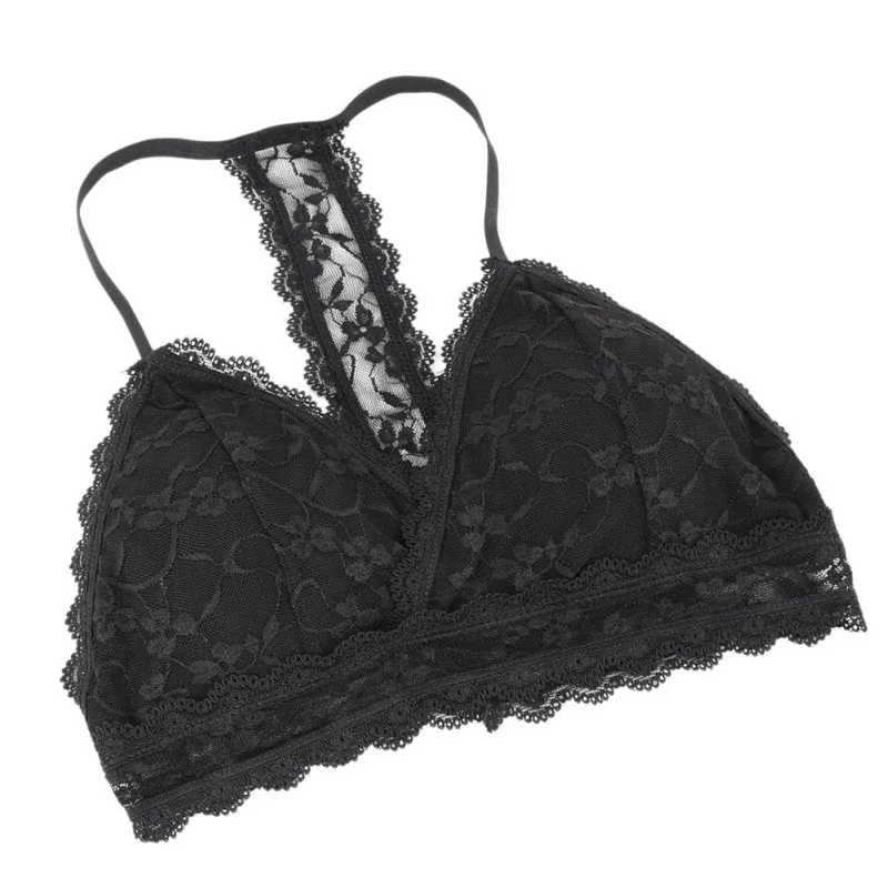 

Women Wireless Bra Female Lace Backless Wear Brassiere Women Sexy Bras Underwear
