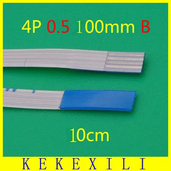 

20pcs FFC Cable 100mm Length 4 Pins 4PIN 0.5mm Pitch FFC Ribbon Flat Cable Reverse Direction