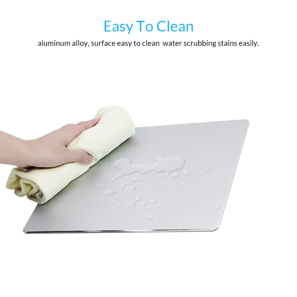  ORICO Aluminum Large Size Mouse Pad PC Computer Non-slip Double Sided Gaming Mousepad Desk Mat For 