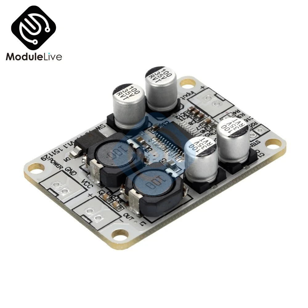 

TPA3110 PBTL 30W Digital Mono Amplifier Module Board Power AMP DC 8-26V Diy Electronic PCB Board Good Sound Quality