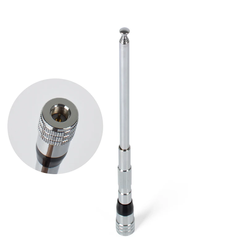 HYS Metal Bendable 2M VHF 136-174MHz Walkie Talkie ham portable transceiver Radio Telescopic Antenna SMA Male TCS-JG-3-97FMB | Мобильные