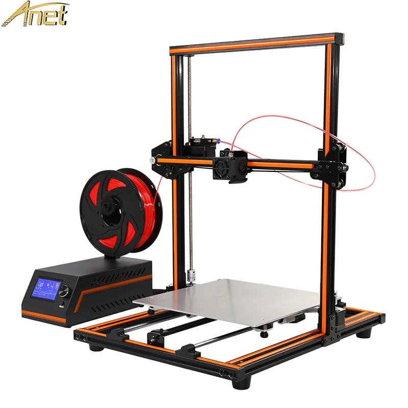 Самая низкая цена на рынке 3D Drucker Anet A8 A6 E10 E12 A2 Модернизированный Reprap Prusa i3 DIY 3d принтер комплект акриловая и алюминиевая рама 3 D