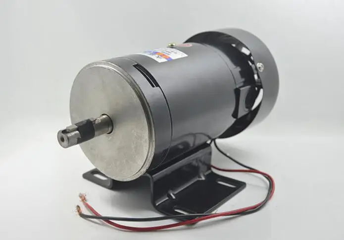 300W permanent magnet DC motor torque low noise can drive the positive reverse motor 220VDC DC motor js zyt21 permanent magnet dc motor speed high torque and low noise can be reversible motor 220vdc 300w power tool accessories