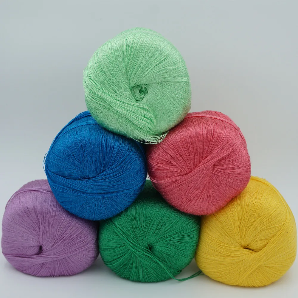 6 pieces*100g Hook knitted yarn thread for weaving thread to knit