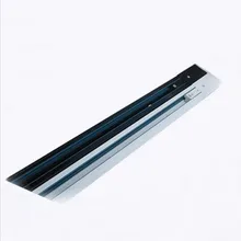 Свет следа Rail, разъем железнодорожных путей, универсальный двух wrie рельсы, алюминиевый трек, светильники, черный, белый