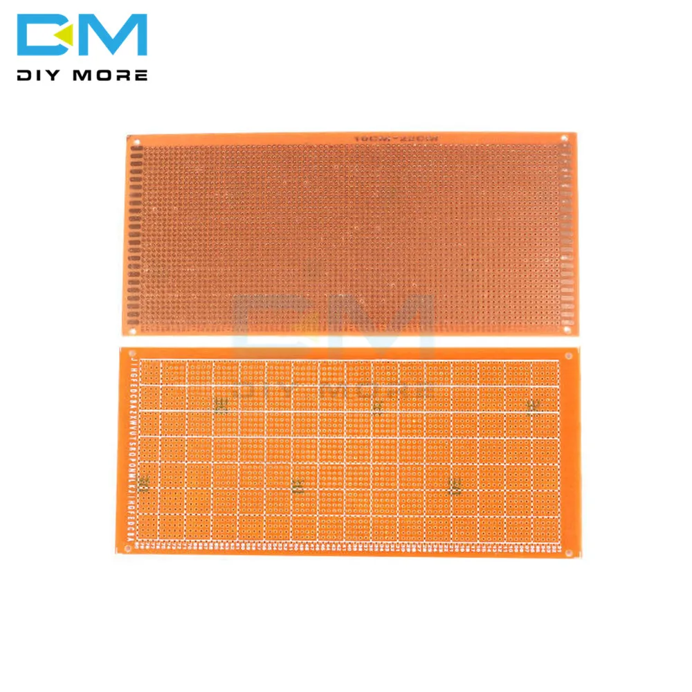 10 шт. 10x22 см 10*22 см 10x22 DIY бакелитовая пластина бумага Прототип PCB Универсальный Эксперимент Матрица доска односторонний лист медь
