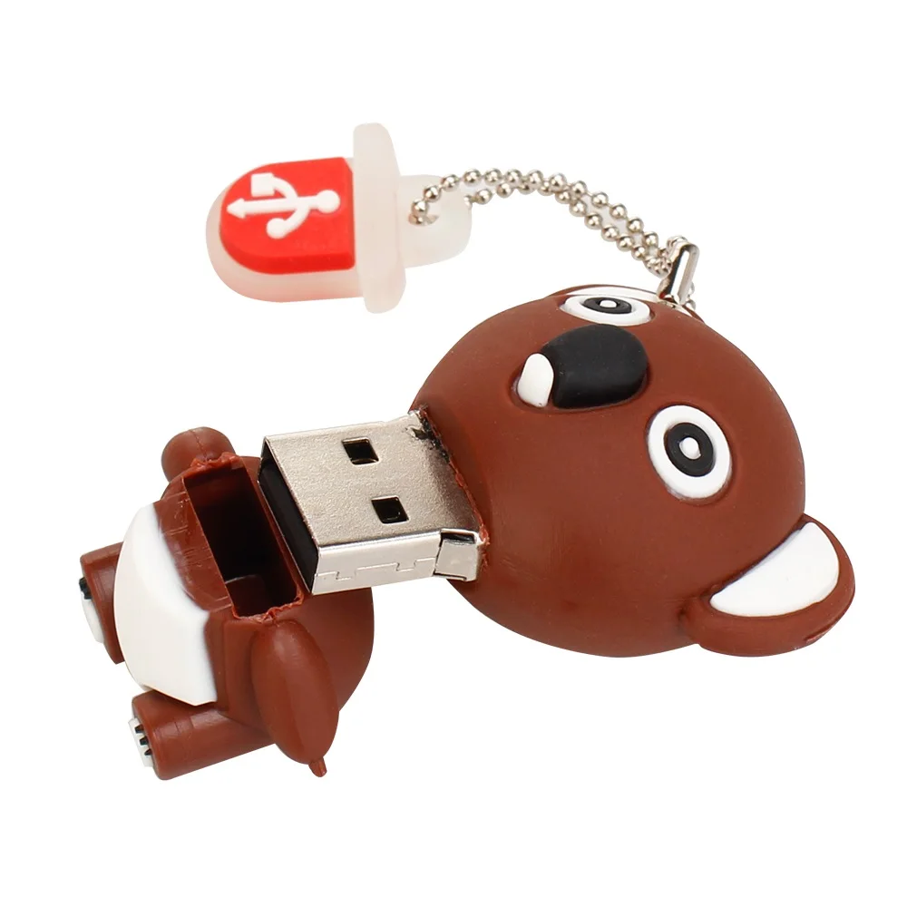 Usb флеш-накопитель с мультяшными багами Банни, 32 ГБ, флеш-накопитель 2,0, флеш-карта памяти с животными, 4 ГБ, 8 ГБ, 16 ГБ, 64 ГБ, 128 ГБ, флеш-накопитель, милый флеш-накопитель - Цвет: free shipping