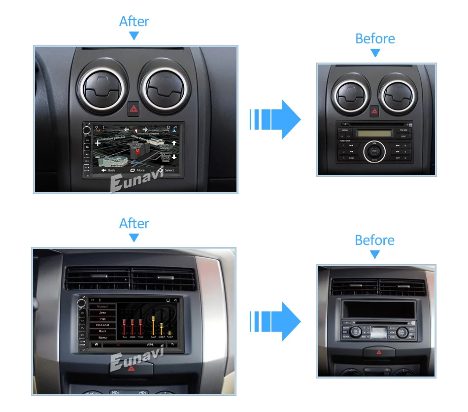 Perfect Eunavi Android 8.1 TDA7851 7 inch Universal Car Audio Stereo GPS Navigation Double 2 Din 1024*600 HD Car Radio Multimedia Player 27 Perfect Eunavi Android 8.1 TDA7851 7 inch Universal Car Audio Stereo GPS Navigation Double 2 Din 1024*600 HD Car Radio Multimedia Player 27