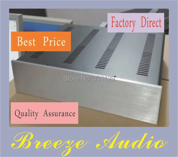 Breeze Audio high quality standard aluminum chassis ST4309 it can be used to premp DAC and