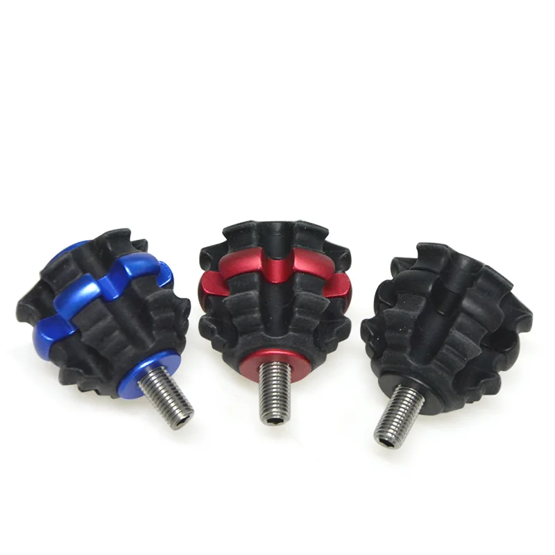1pc Archery Stabilizer Shock Ball Compound Recurve Bow Stabilizer Lifting Plate Damping Balance Bar Shooting Accessories