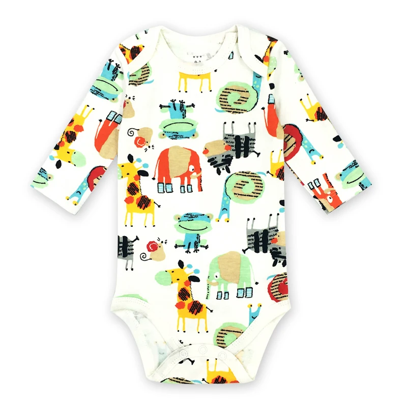

0-2 Year Baby Boy Clothes Baby Romper Jumpsuit Girls Infant Newborn Long Sleeve Rompers Cartoon picture print clothing