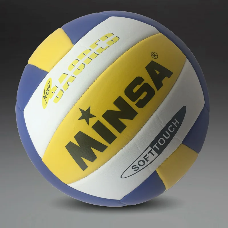 MINSA Розничная бренд MVB-001 мягкий касаться волейбол мяч, Size5 высокое качество волейбол с Чистая сумка+ иглы
