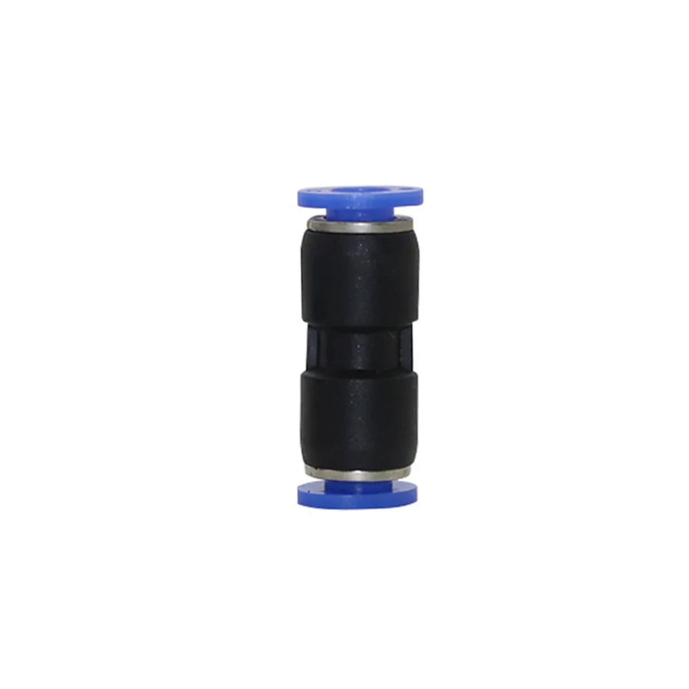 

5 pcs 6mm PU Hose Plastic Butt Quick Straight Connectors Pneumatic Pipe Fittings Home Garden Irrigation System Accessories