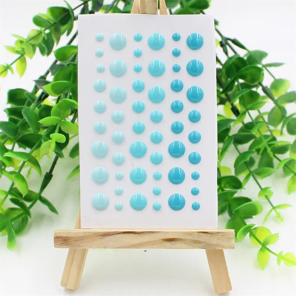 KSCRAFT Sugar Sprinkles Self- adhesive Enamel Dots Resin Sticker for Scrapbooking/ DIY Crafts/ Card Making Decoration