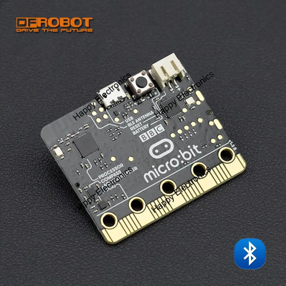 DFRobot BBC micro: немного микро бит контроллер 32 бит ARM Cortex M0 с светодио дный матрица 3 оси Акселерометр, Bluetooth для детей творческие