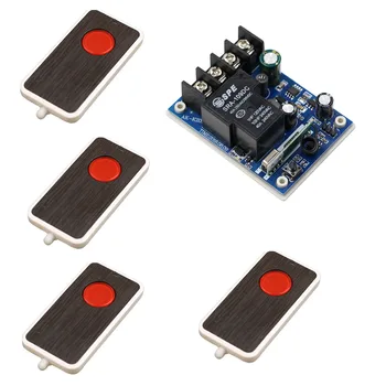 

DC 12-48V 12V 24V 36V 48V 40A 1CH RF Wireless Remote Control Switch Relay Receiver Transmitter For LED Lamp Lights Door Motor