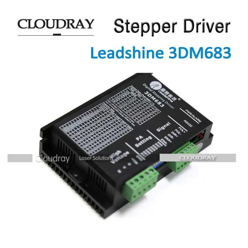 

Cloudray 3 Phase Analog Stepper Driver Leadshine DC Motor Driver Controller 3DM683