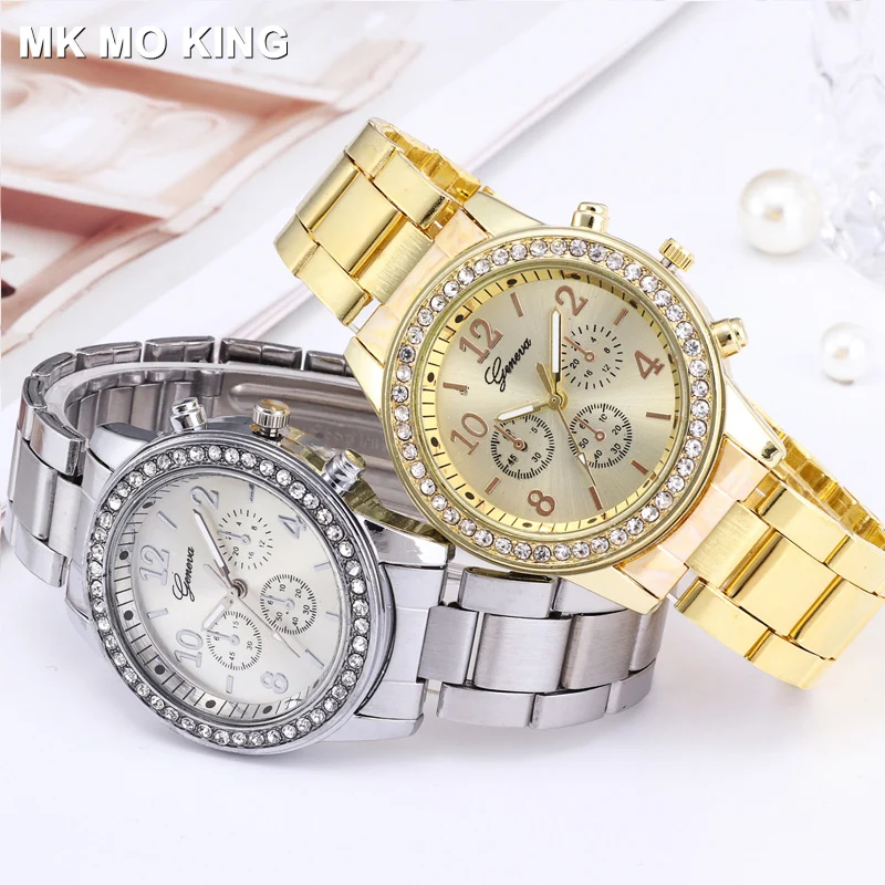 

2019 Classic Luxury Rhinestone Watch Women Watches Fashion Ladies Watch Women's Watches Clock Relogio Feminino Reloj Mujer Dress