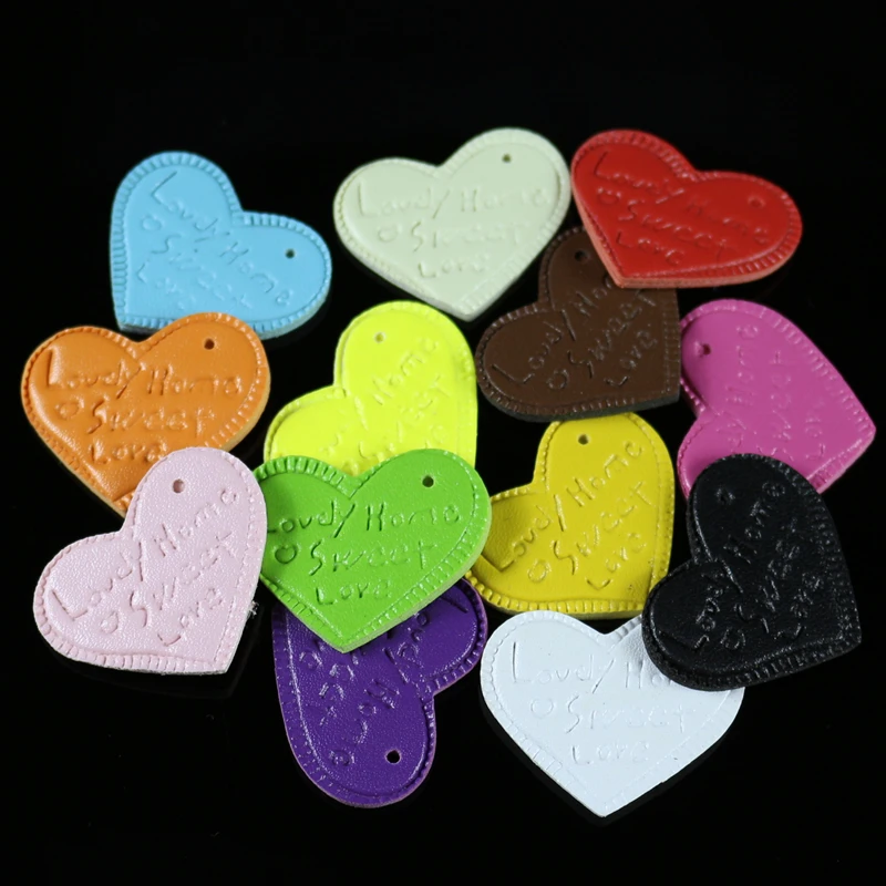 30Pcs/Lot Mixed Color PU Pendants For Cellphone Charms/Keychain Making Bag Charms Diy Accessories