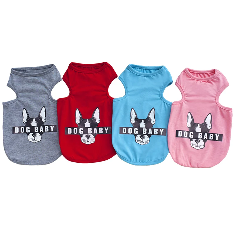 

Dog Clothes Pet Vest Shirt For Dogs Costume Summer Dog Vest Pet Clothes For Dogs Pets Clothing Chihuahua Ropa Para Perro 30