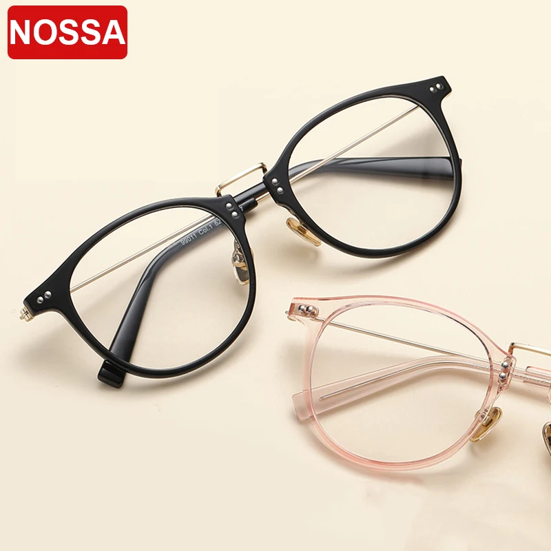 Винтаж TR90 очки рамки Сверхлегкий мужской женский очки Для женщин Для мужчин точки близорукость оправы Мода ретро очки кадр