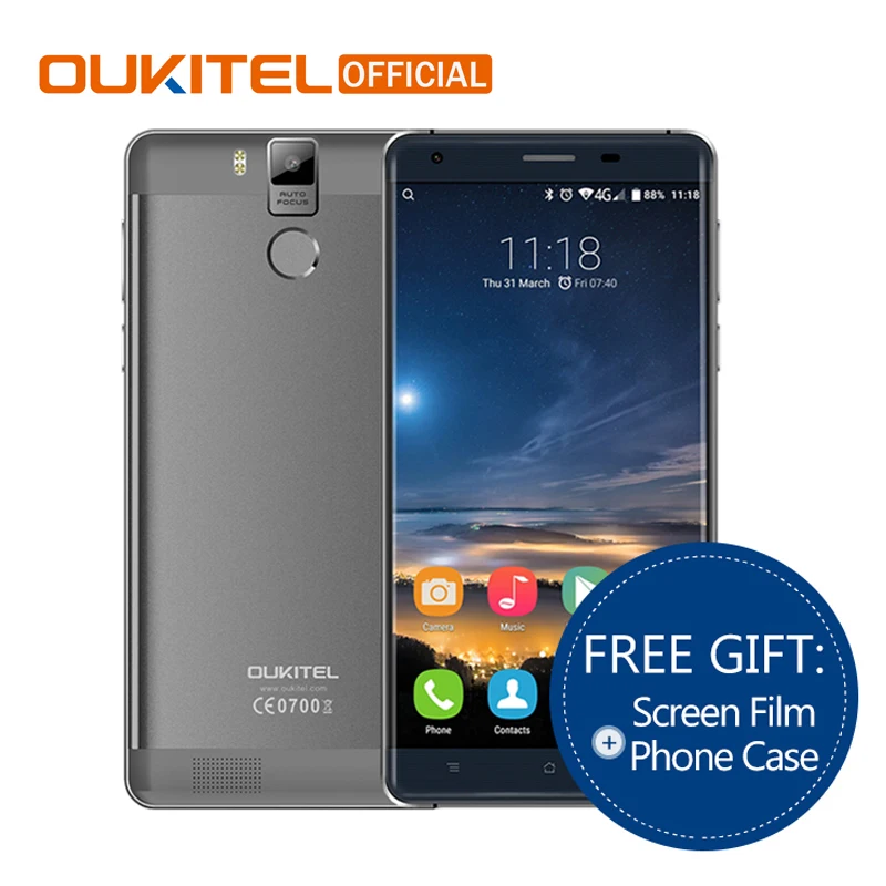 Цена за Oukitel k6000 pro 5.5 "6000 мАч MTK6753 Octa Ядро Мобильного Телефона Смартфон FHD Экран 3 Г RAM 32 Г ROM 4 Г LTE Мобильный Телефон Цена за Oukitel k6000 pro 5.5 "6000 мАч MTK6753 Octa Ядро Мобильного Телефона Смартфон FHD Экран 3 Г RAM 32 Г ROM 4 Г LTE Мобильный Телефон