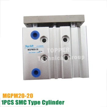 

SMC type type MGPM20-20 Thin cylinder with rod MGPM20-20 Three axis three bar MGPM20*20 Pneumatic components