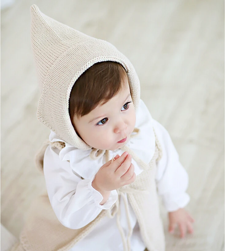 

Brand NewBorn 3-24 Months Baby Costume Kids Boy Girl Cute Knitting Hat Toddler Warm Winter Knitted Cap