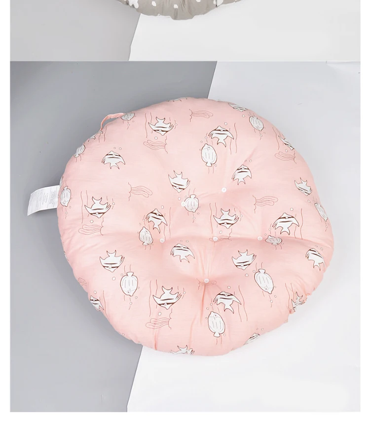 AAG детские коврики для игр Подушка круглый ползающий ковер подушка хлопок утолщение новорожденный мягкий пол игровые коврики украшение в