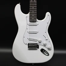 

New arrival High Quality Guitarra 38 inch White Custom Electric Guitar