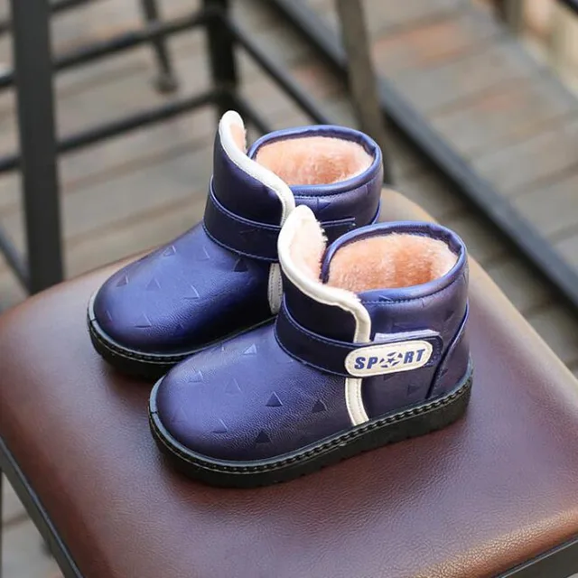 Children snow boots girls & boys boots kids winter shoes waterproof non