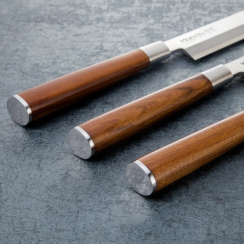 Высокоуглеродистая Нержавеющая сталь 240 мм длина японский янагиба ...