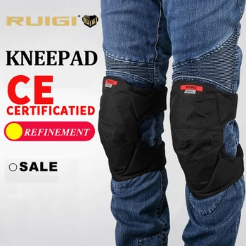 

RUIGI Motorcycle Knee Slider Cover Kneepad Moto/Motocross Protective Gear Moto Kneecap Protector Kneeling Guard Pads Race Brace