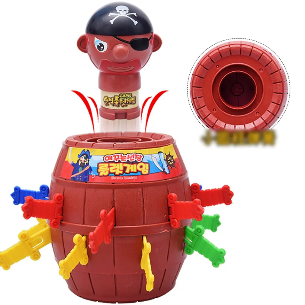 

Pirate Bucket Game Toys Tricky Children Fun Board Games Toys Parent-Child Interactive Toys Party Toys Table Games