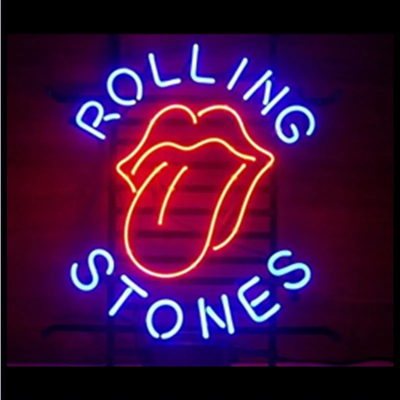 柔らかな質感の ネオンサイン Stones Rolling 看板 ローリングストーンズ その他 Www Qiraatafrican Com