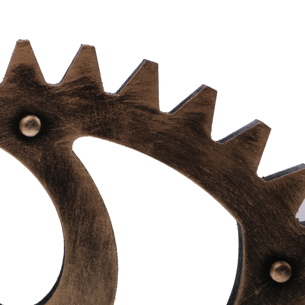 2PCS Vintage Steampunk Gear Wheel Wall Art Decorations Best Gift 29/12cm Garden Decor