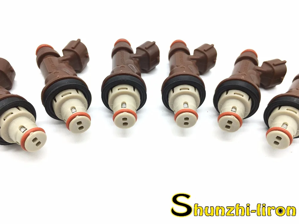 6PCS OEM DENSO FUEL INJECTORS TOYOTA TACOMA TUNDRA 4RUNNER 3.4L V6 23250-62040