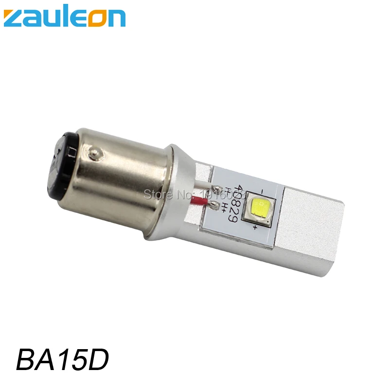 Zauleon 1pcs 1157 BA15D LED Motorcycle Headlight Bulb DC 6V 12V 930LM Motorbike head font b