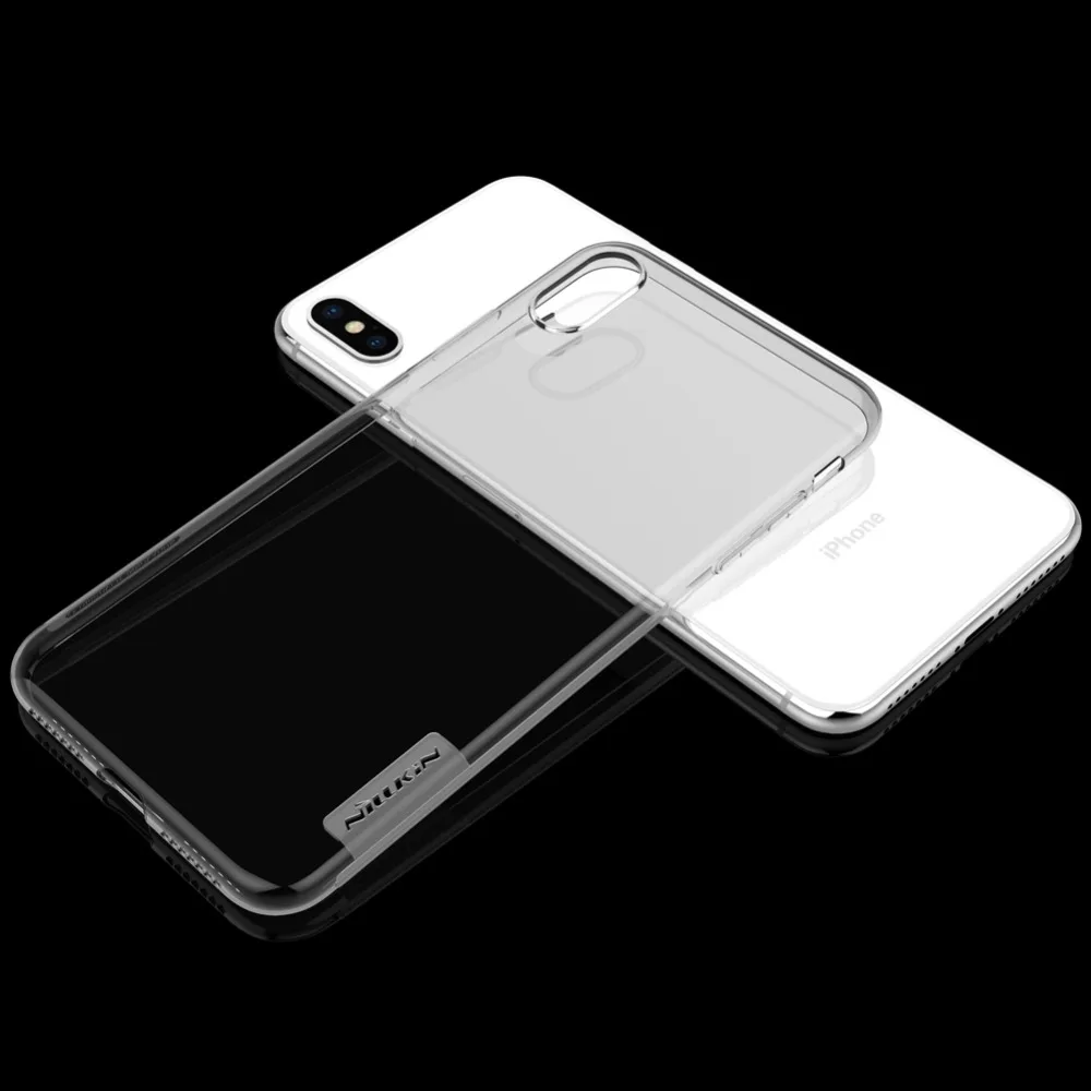 for iPhone 12 Mini 11 Pro X XS Max Nillkin TPU Ultra thin Case Silicone Back Cover Clear Case for iPhone 12 11 Pro XR XS Max X phone cases for iphone 7