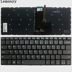 Новая клавиатура США для LENOVO IdeaPad 320-14ISK 320S-14IKB 320S-14IKBR США Клавиатура ноутбука с подсветкой