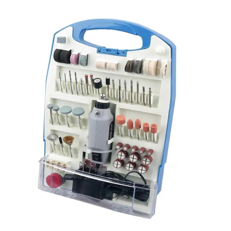 

110pcs 12V Electric Milling Cutter for Manicure 16000RPM Nail Drill Bits Manicure Machine Mini Pen Drill Bits Nail Art Tools