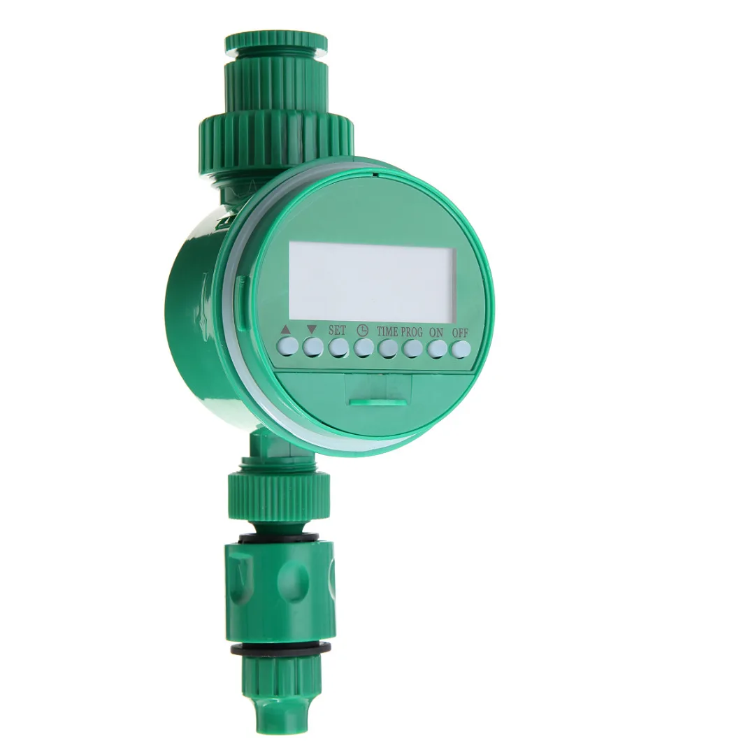 1PC Garden Water Timer Irrigation Watering Timer Automatic Controller Solenoid LCD Display Valve Sprinkler Controller