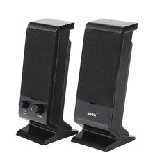 SADA USB Powered 3.5mm Audio Speakers,Wired Laptop Speakers 2.0 Channel Mini Portable Computer Speakers for PC Home Office